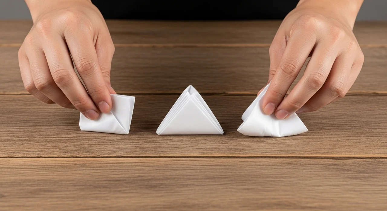 부피를 획기적으로 줄이는 '3초 접기법' 가이드