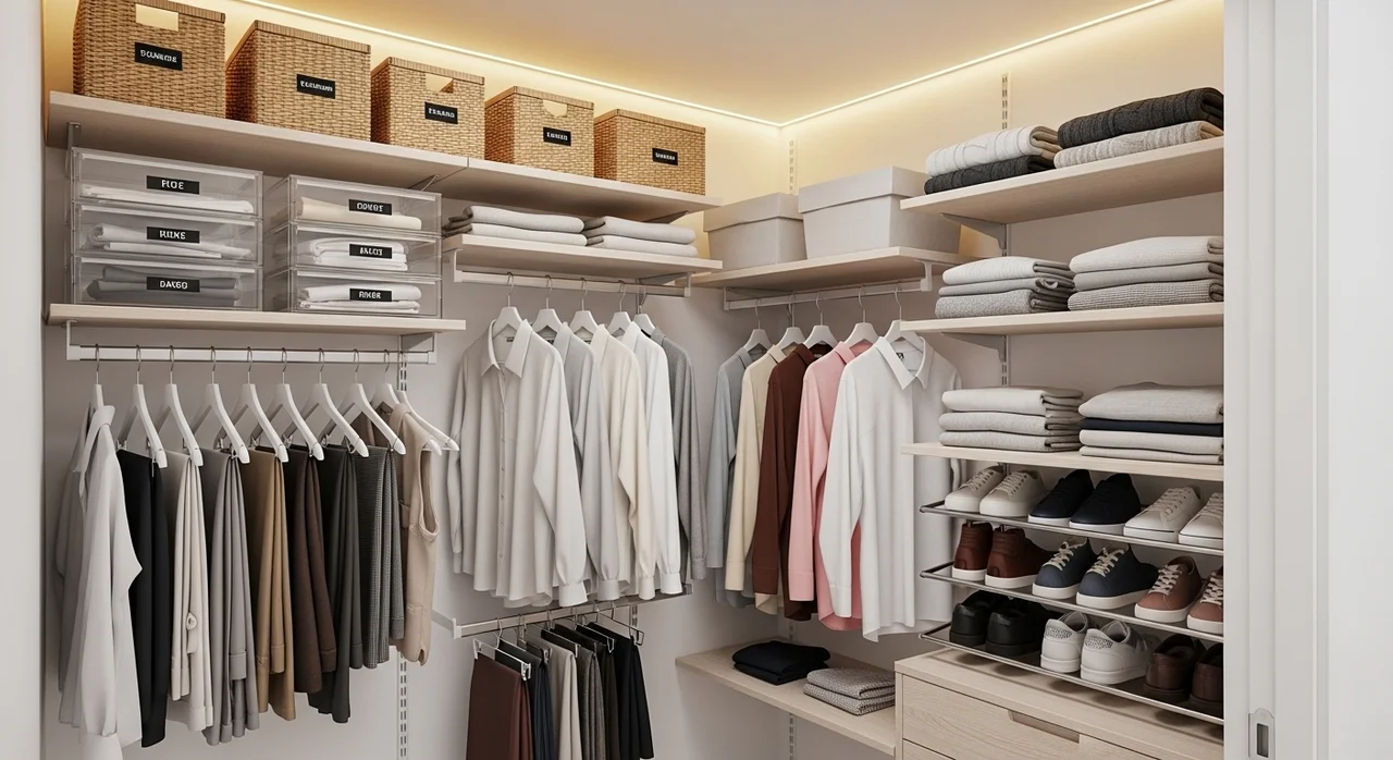 옷장 정리가 막막하신가요? 공간 확보의 핵심