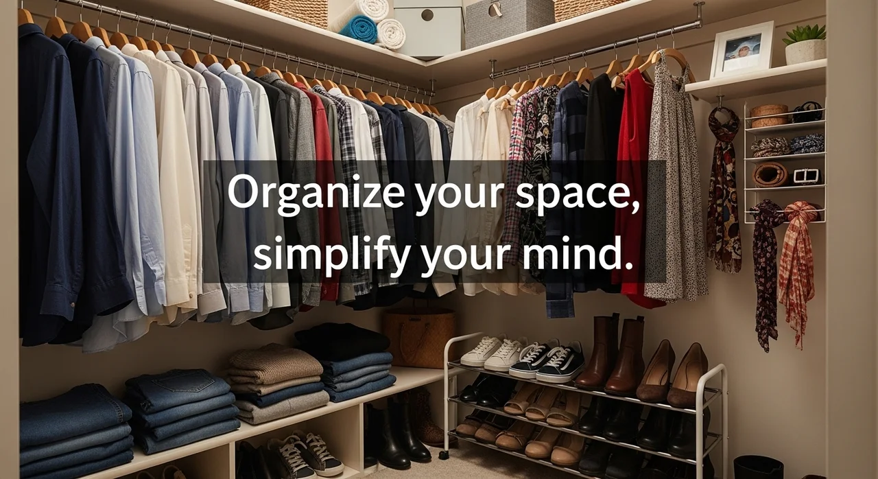 전문가가 말하는 옷장 정리의 주의사항