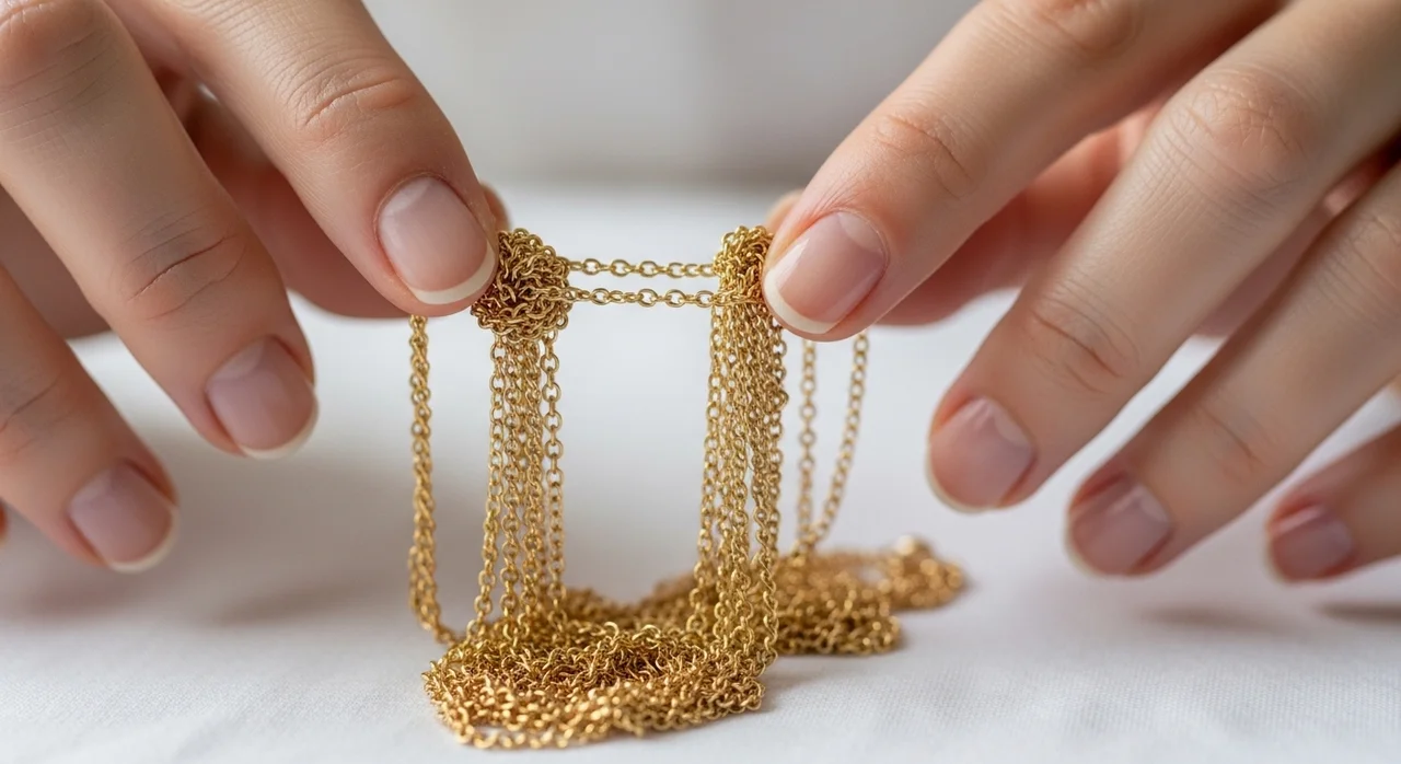 처음 신청하려니 막막한 엉킨 목걸이, 빠르게 푸는 정답은?