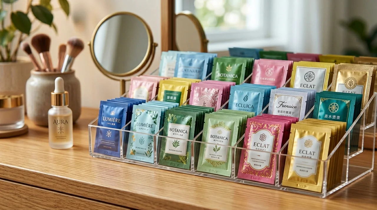 화장대 샘플 화장품 정리 노하우: 버릴 것과 남길 것 구분법