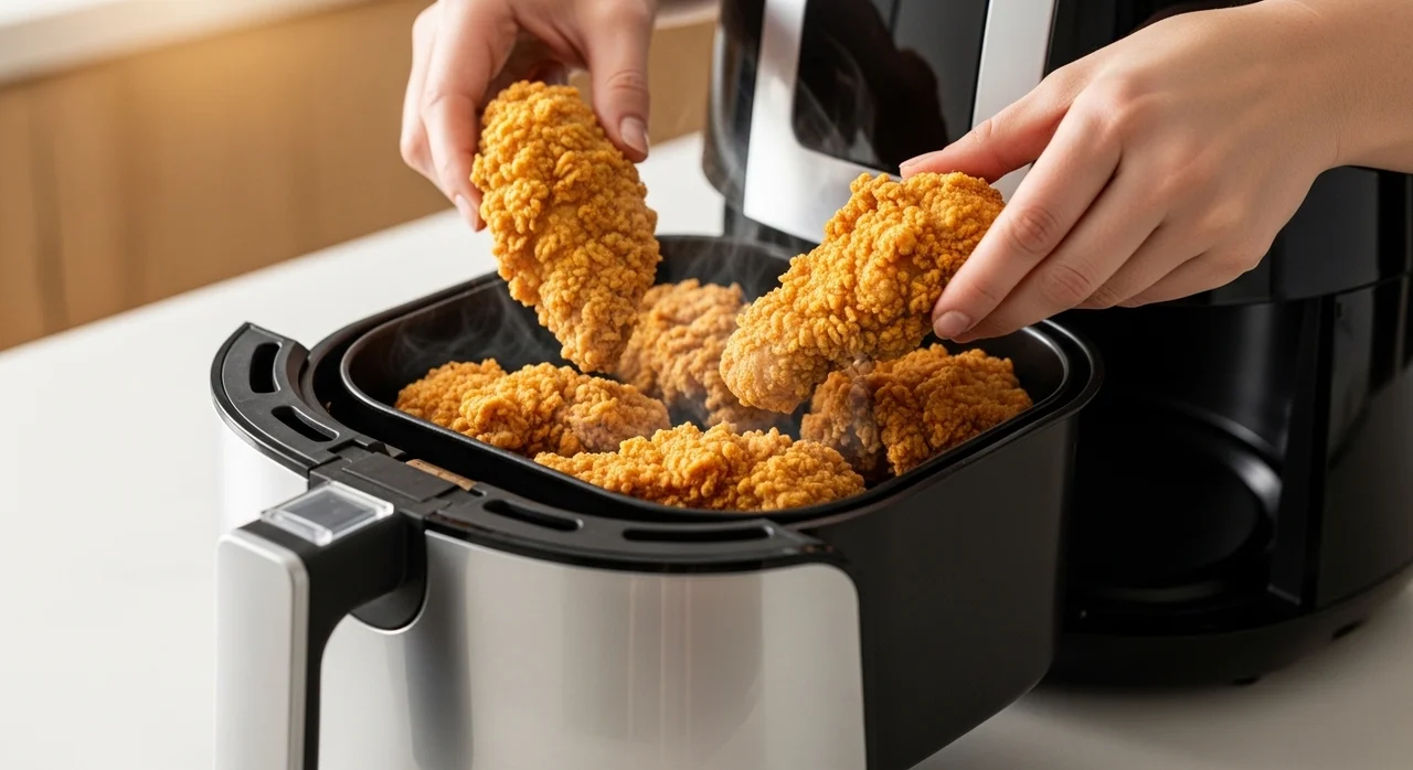 남은 치킨 바삭함 되살리는 꿀팁