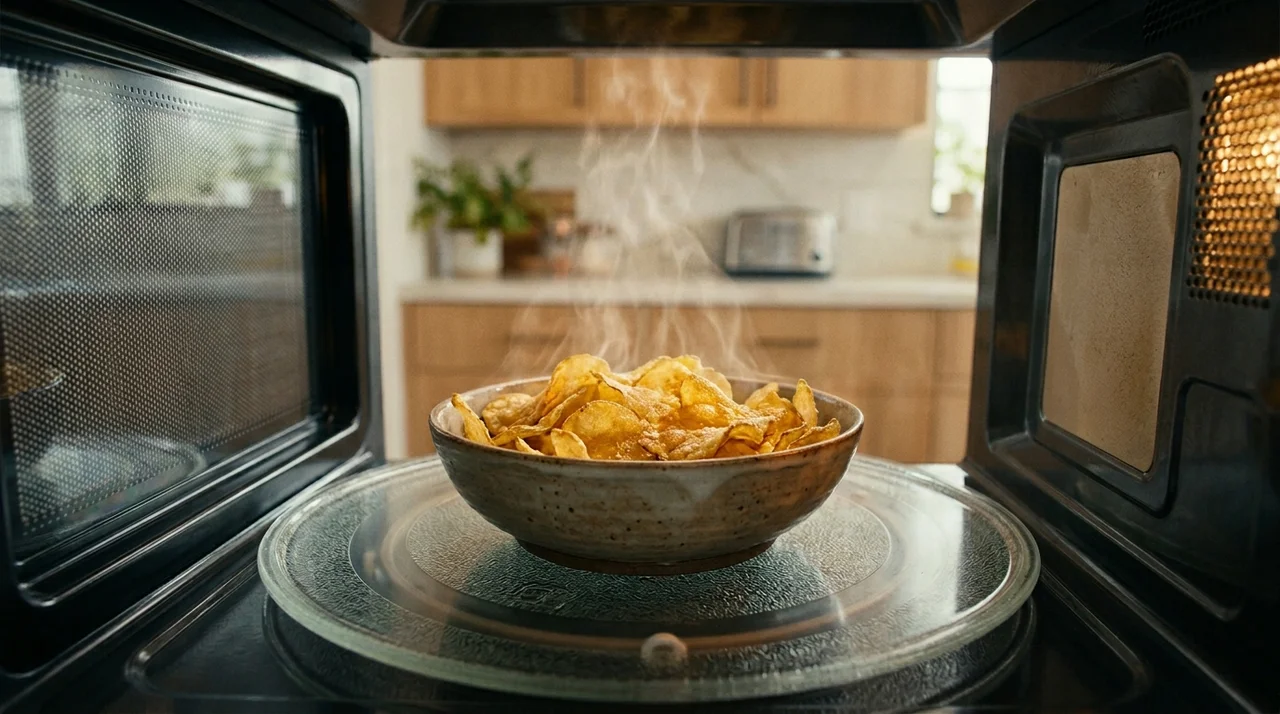 눅눅해진 과자 바삭하게 만드는 법, 1분 만에 해결하는 꿀팁