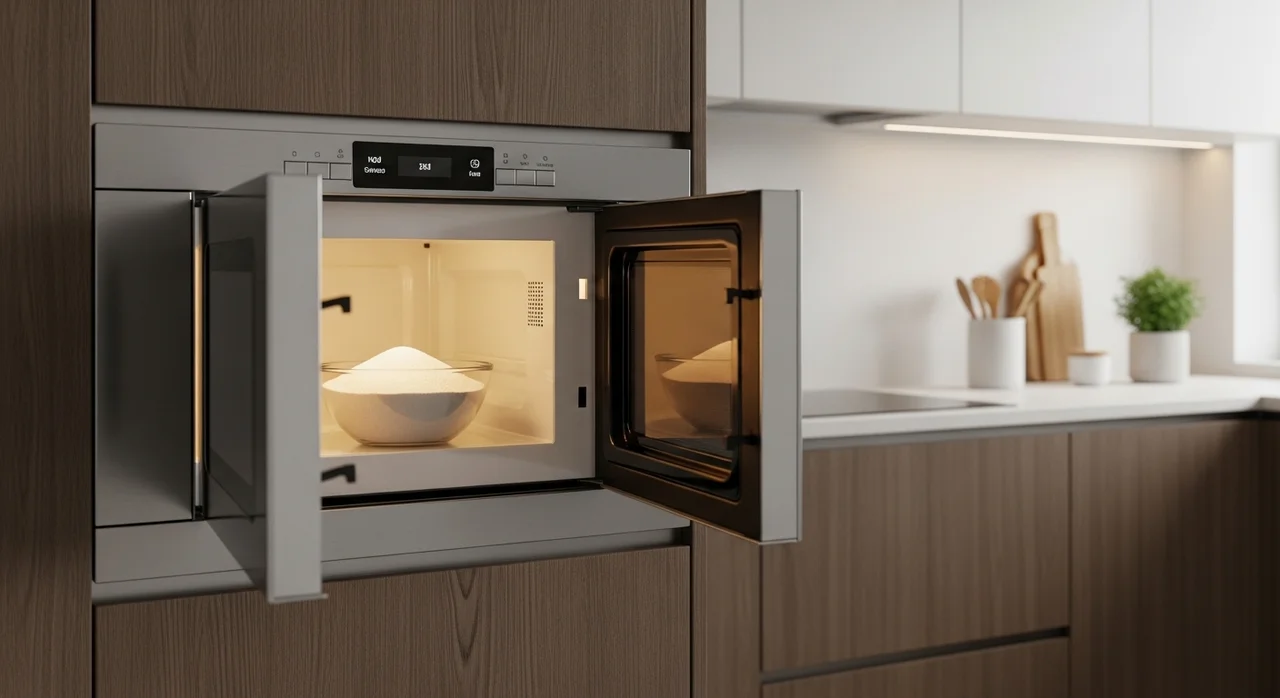 급할 땐 전자레인지를 사용하세요