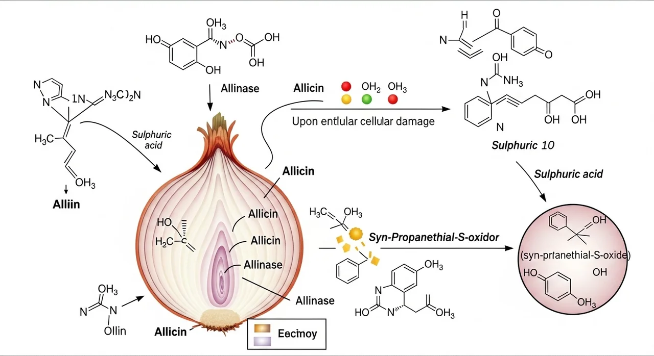 왜 양파를 썰면 눈물이 날까요?