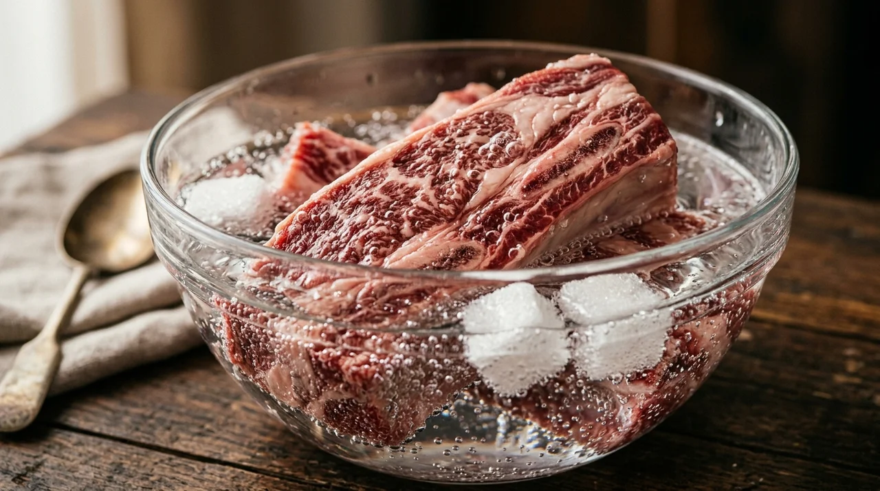 고기 핏물 빨리 빼는 법, 20분 만에 잡내 완벽 제거 꿀팁