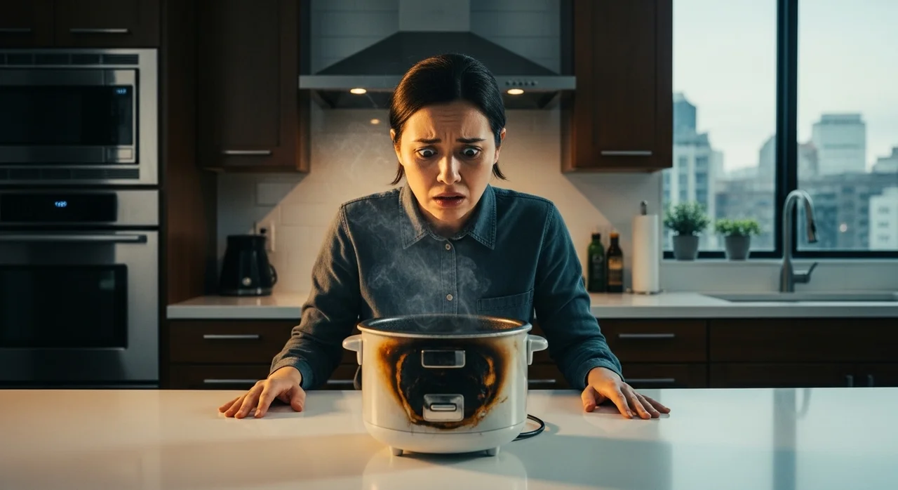 밥 탔을 때 탄내, 당황하지 마세요