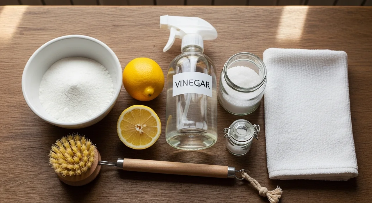 탄내 제거와 냄비 세척 준비물