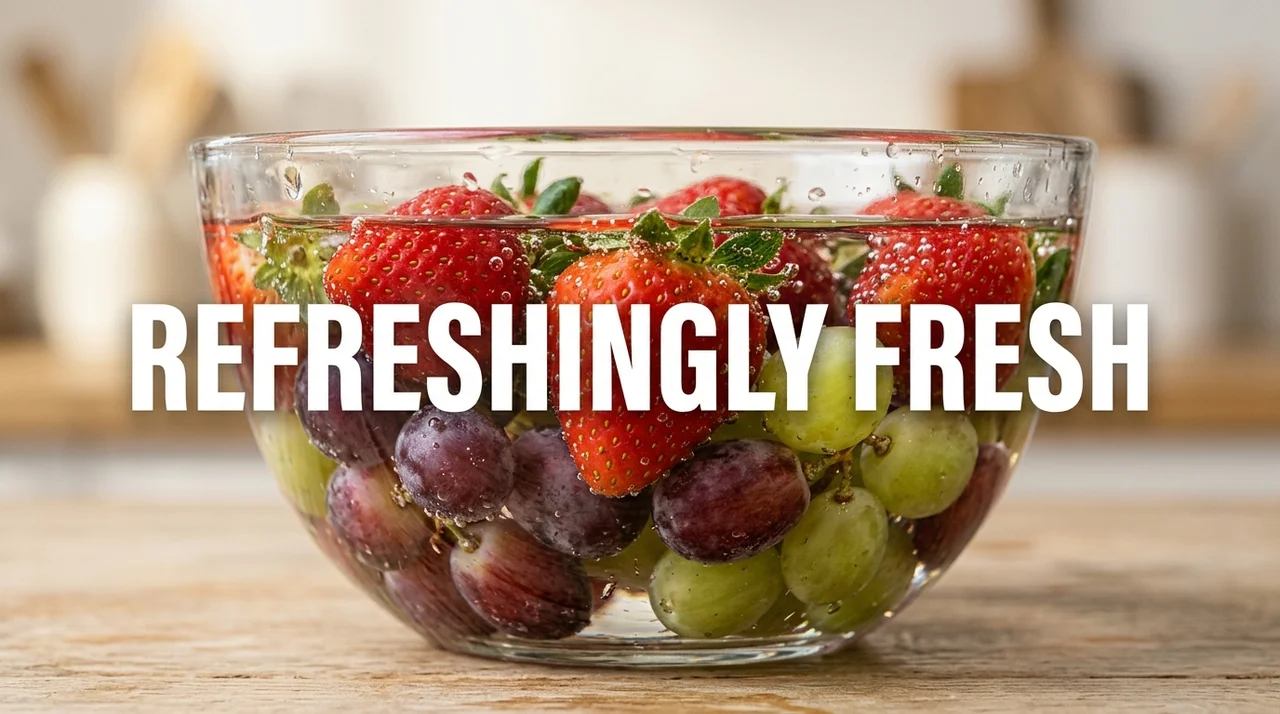 과일 농약 깨끗하게 세척하는 법, 잔류 농약 완벽 제거 꿀팁