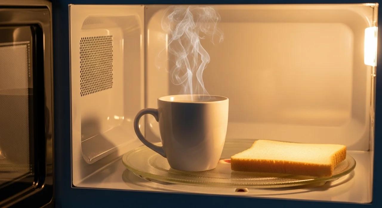 전자레인지를 활용한 가장 빠른 복구법