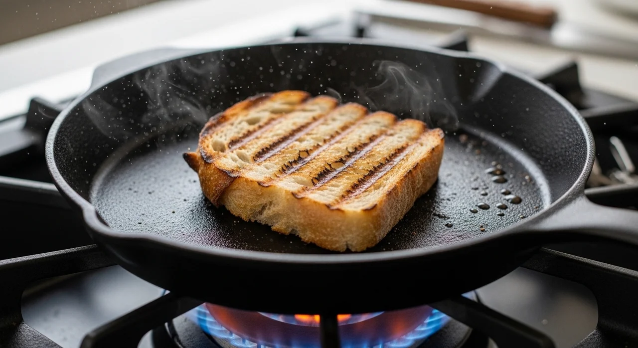 프라이팬을 이용한 촉촉한 살리기