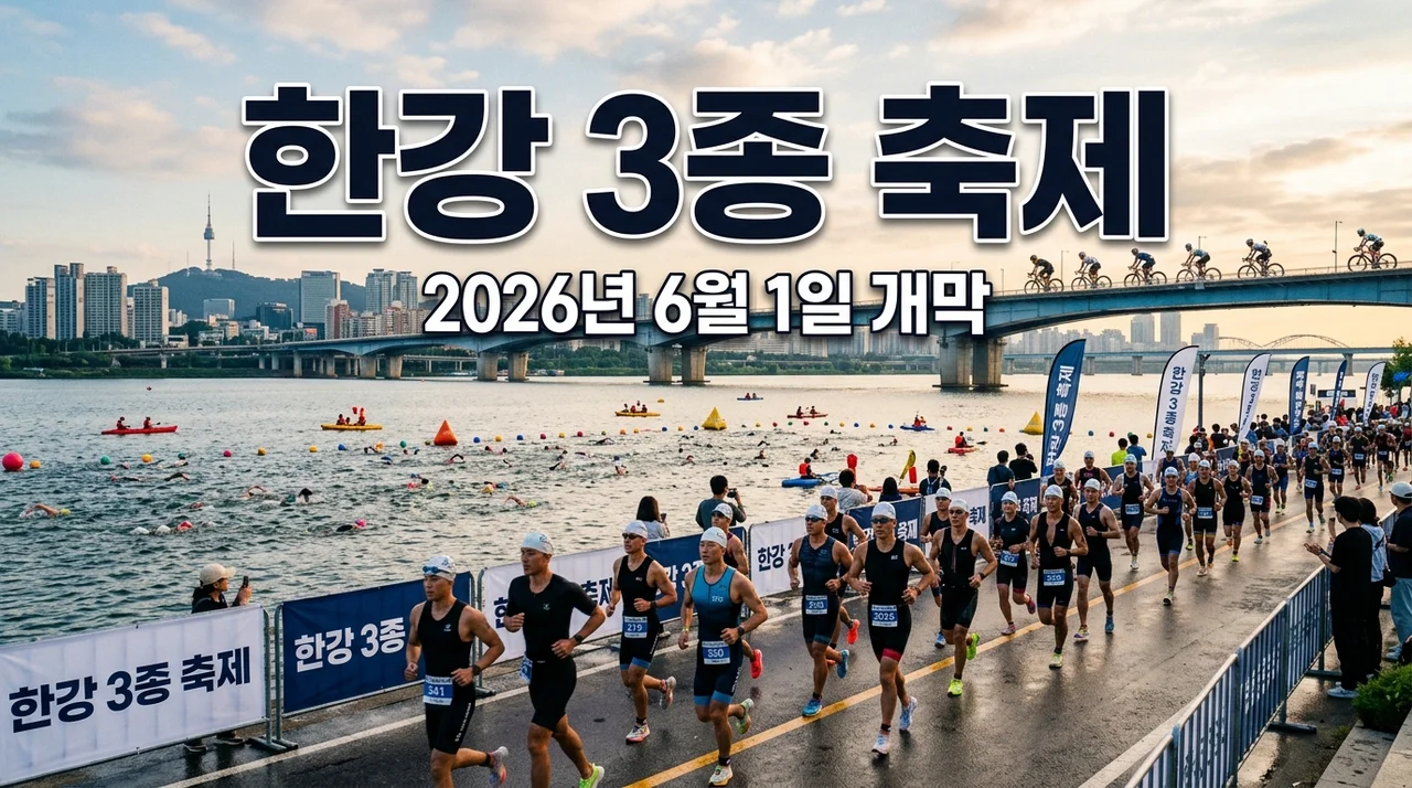 제3회 쉬엄쉬엄 한강 3종 축제 일정, 코스 및 신청 방법 완벽 가이드