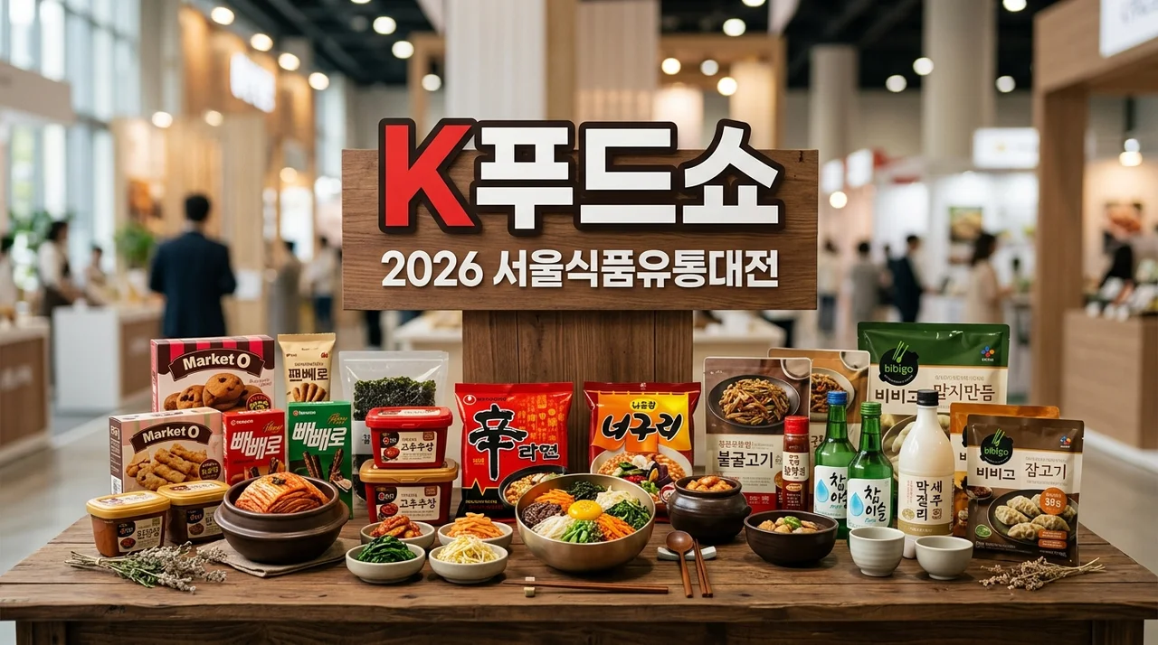 2026 서울식품유통대전 K푸드쇼 일정 및 관람 꿀팁 총정리