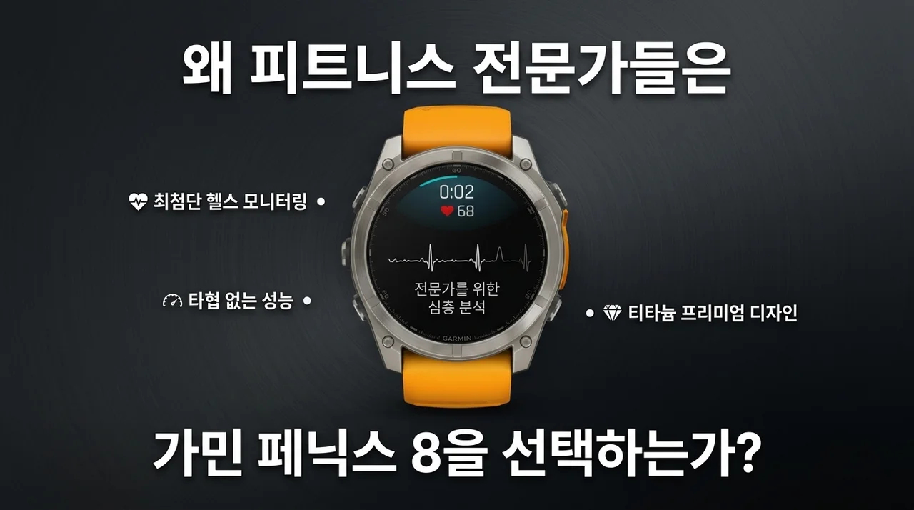 운동 좀 한다는 사람들이 가민 피닉스 8을 선택하는 이유