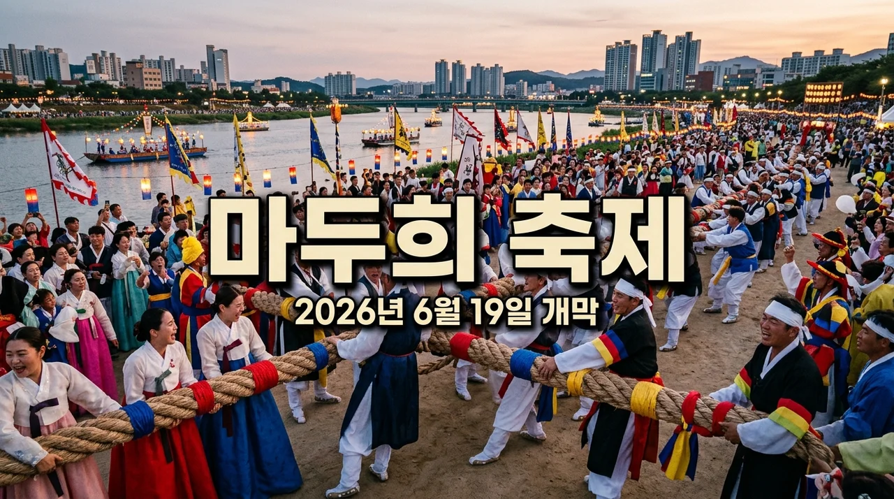 울산태화강마두희축제 2026 총정리: 일정 주차 명당 꿀팁