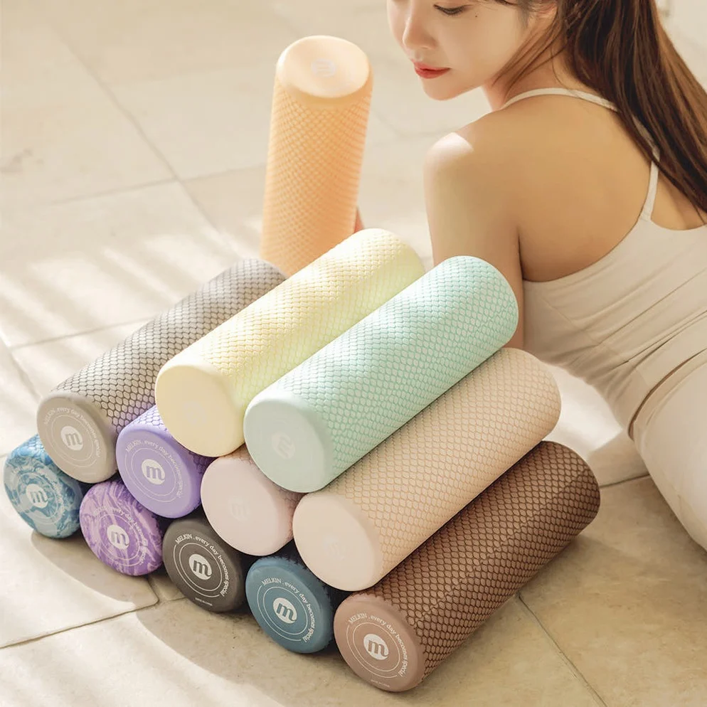 멜킨 EVA 폼롤러 30cm 미니 필라테스 요가 종아리 목 스트레칭 마사지 상세 이미지 9