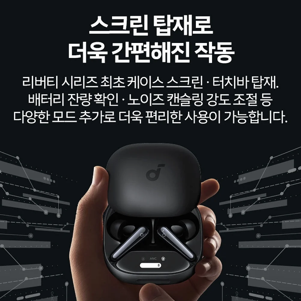 앤커 사운드코어 리버티4 프로 노이즈캔슬링 블루투스 이어폰 A3954 상세 이미지 9