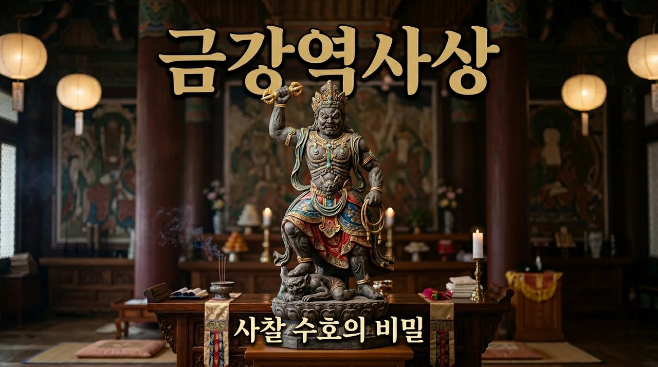 금강역사상 뜻과 종류, 석굴암 수호신의 비밀 완벽 정리