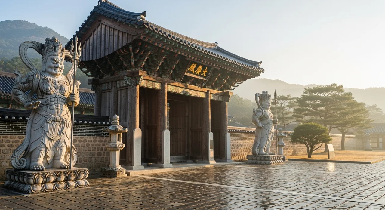금강역사상, 사찰을 지키는 든든한 수호신