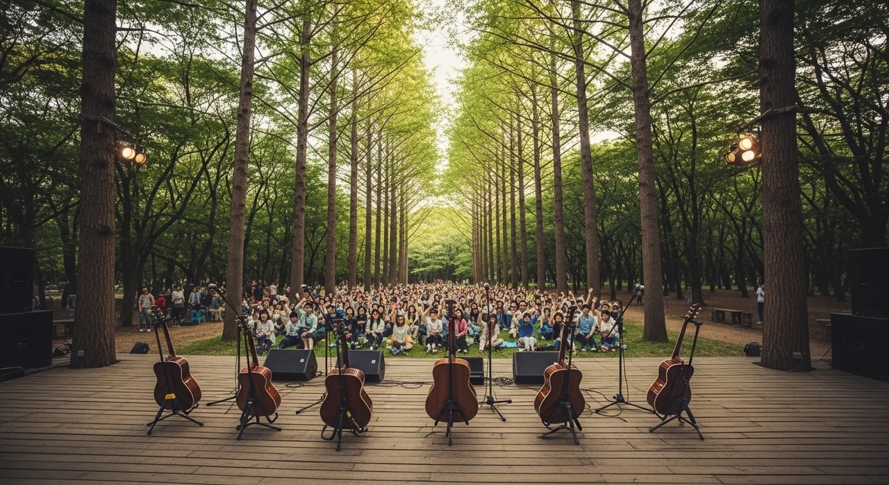 6월의 낭만, 남이섬 어쿠스틱 청춘 페스티벌로 떠나요!