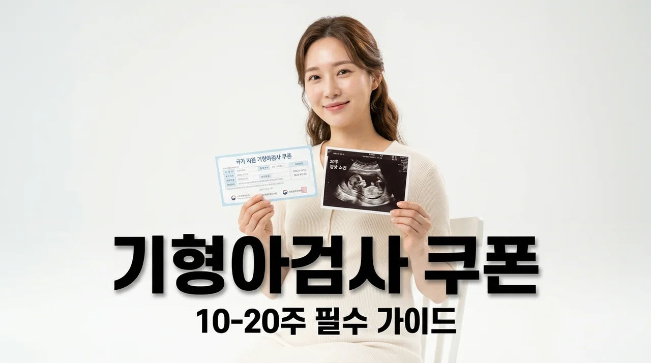 임신 10~20주 기형아 검사 쿠폰 신청 방법 및 검사 종류 총정리 (NIPT vs 쿼드)