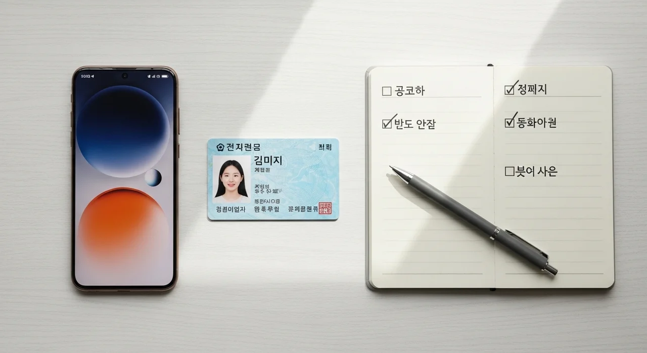 신청 전 필독! 준비물과 주의사항