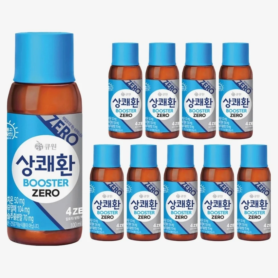 상쾌환 부스터 제로 숙취해소 음료