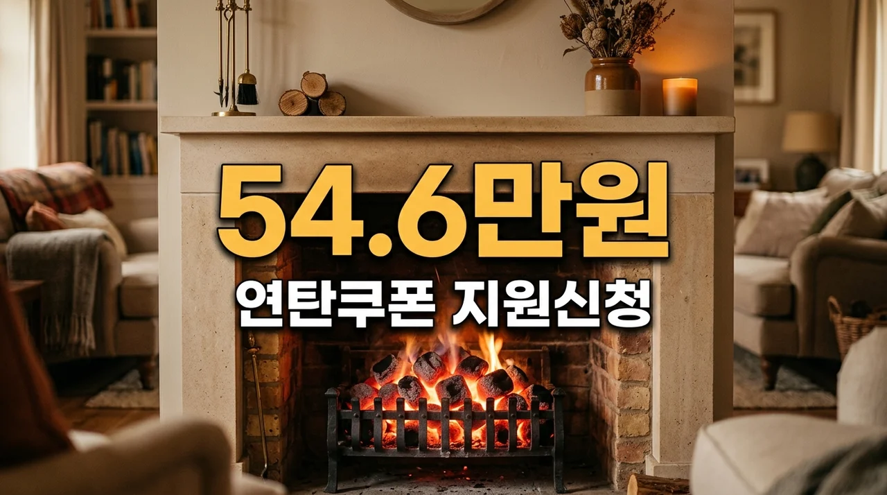 연탄쿠폰 지원 대상 및 신청방법: 가구당 54.6만원 지급 가이드