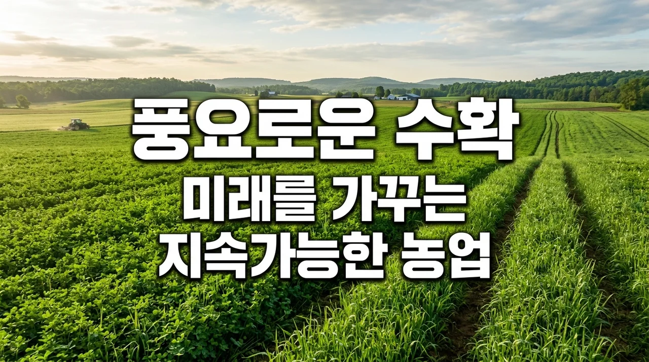 2025년 전문단지 조성용 조사료 종자 구입 지원 대상 및 신청법