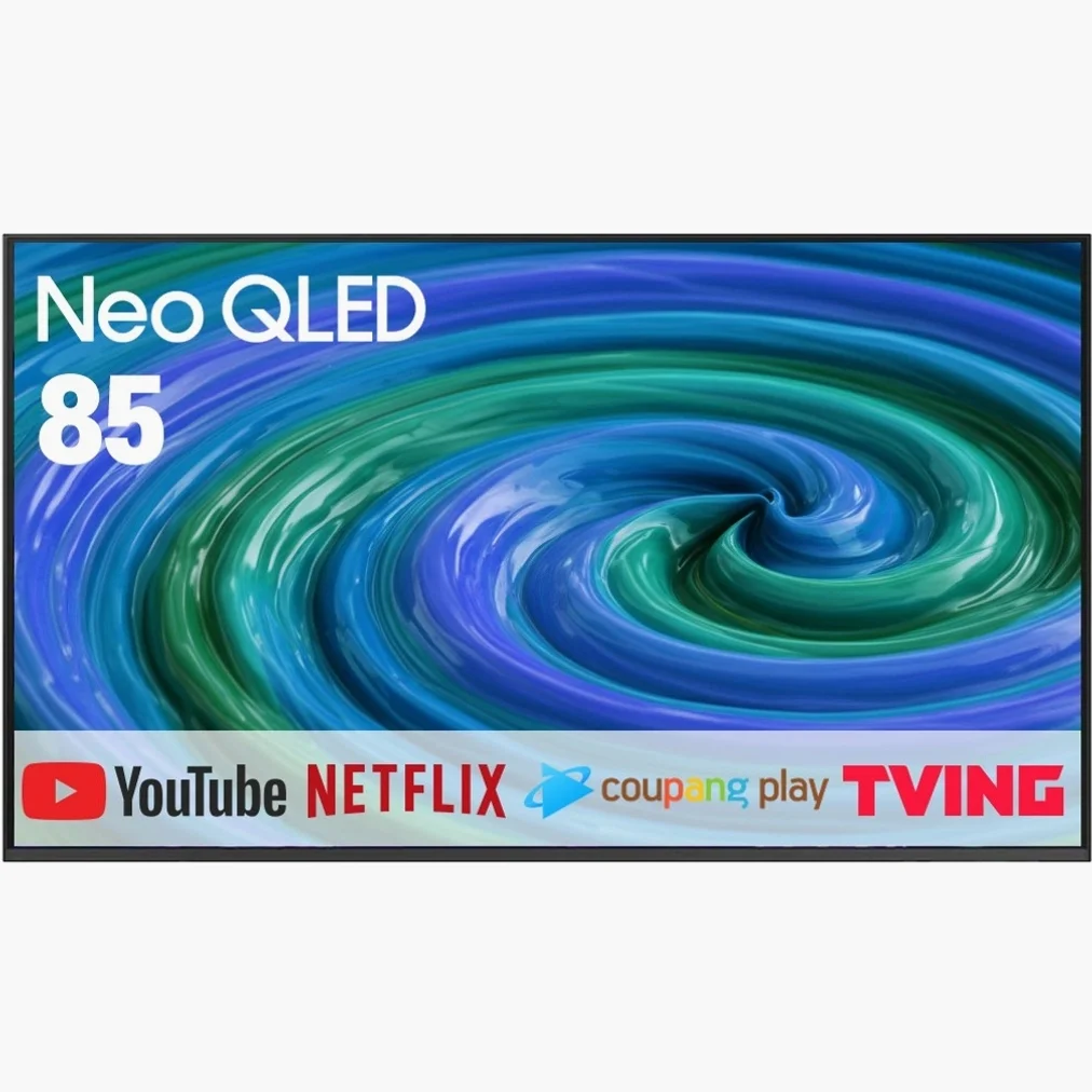 삼성전자 85인치(214cm) 25년형 NEO 네오 QLED 슬림베젤 큐엘이디 4K UHD 스마트 TV 85QN80F