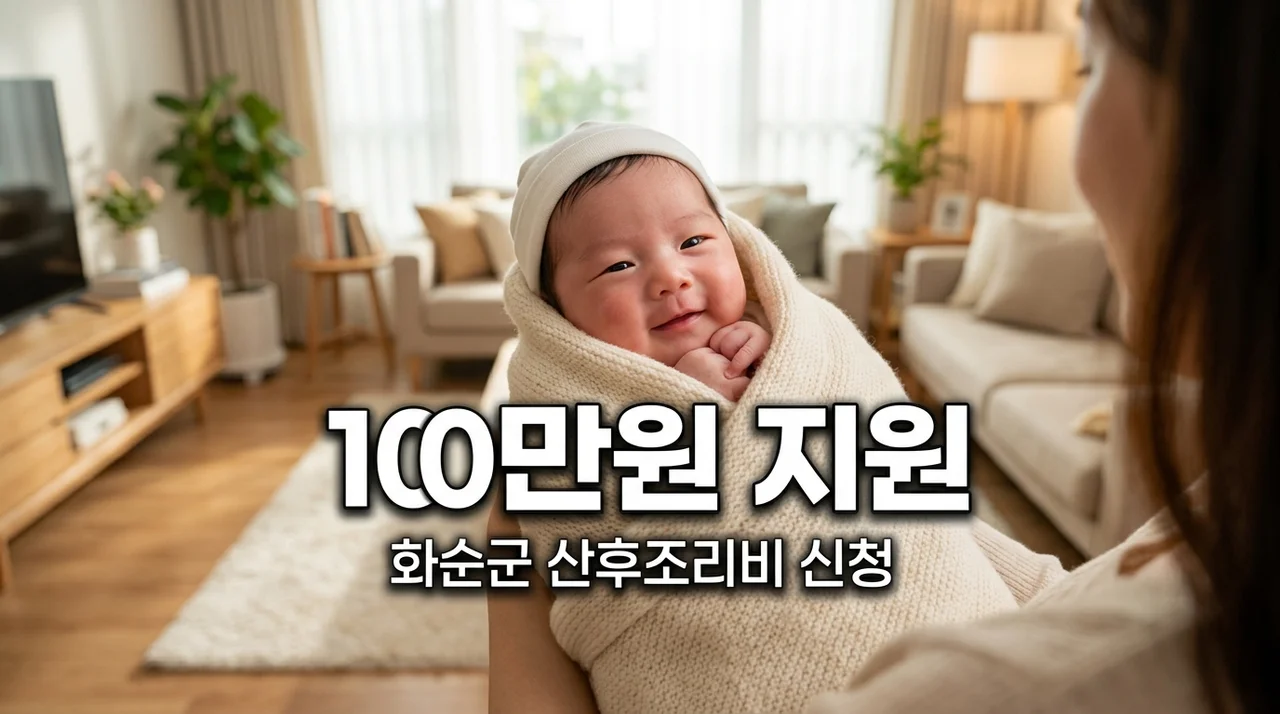 화순군 산후조리비 100만원 지원, 신청 대상과 방법 완벽 정리