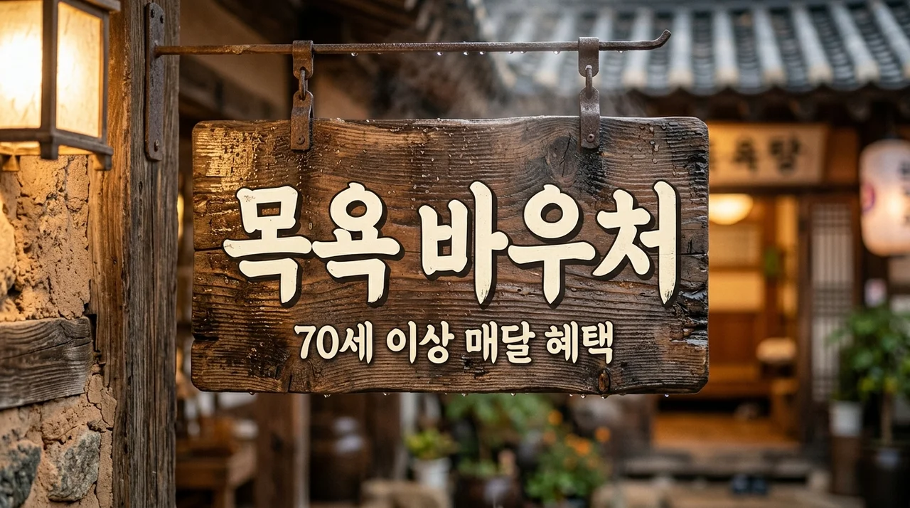70세 이상 어르신 목욕 바우처 신청 방법 및 지원 혜택 총정리