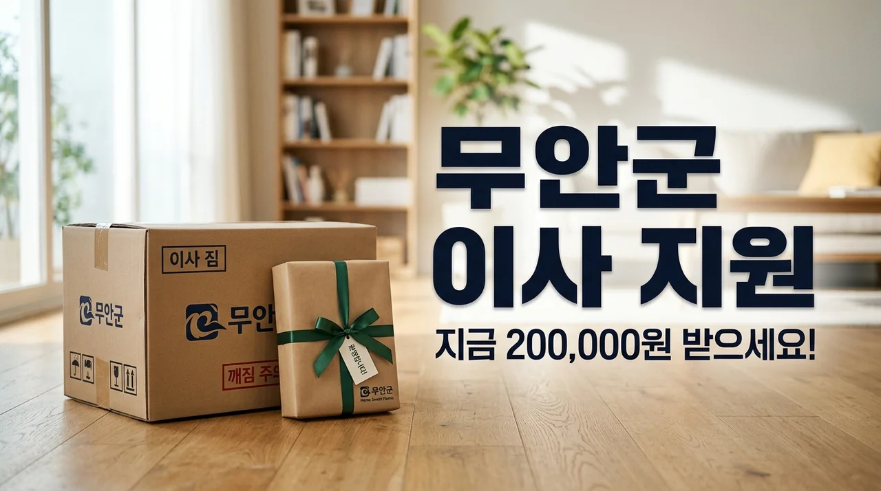 무안 전입지원금 20만원 & 쓰레기봉투 40매 신청방법 (2026 최신 가이드)