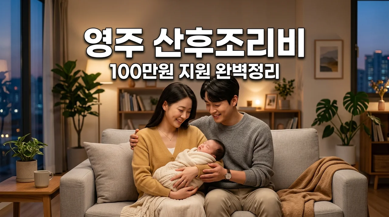 영주 산후조리비 100만원 지원 대상 및 신청 방법 총정리