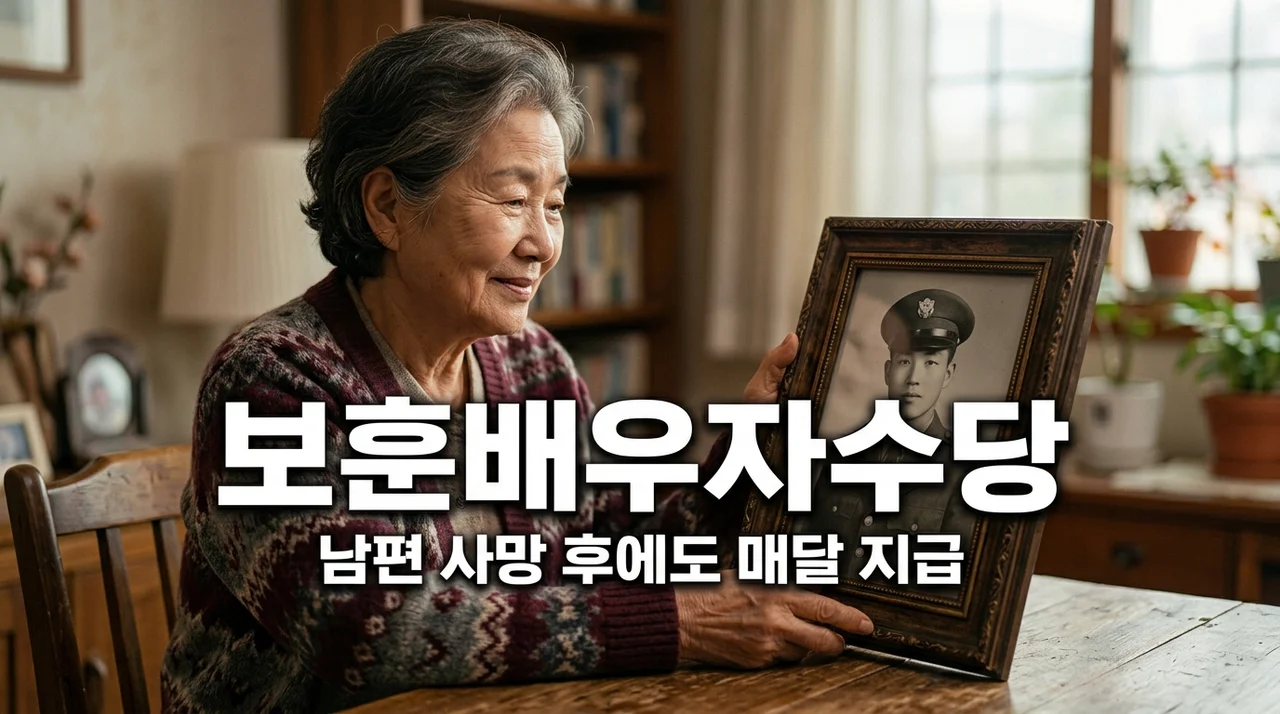 남편이 참전유공자였다면 사망 후에도 배우자 수당 매달 받으세요