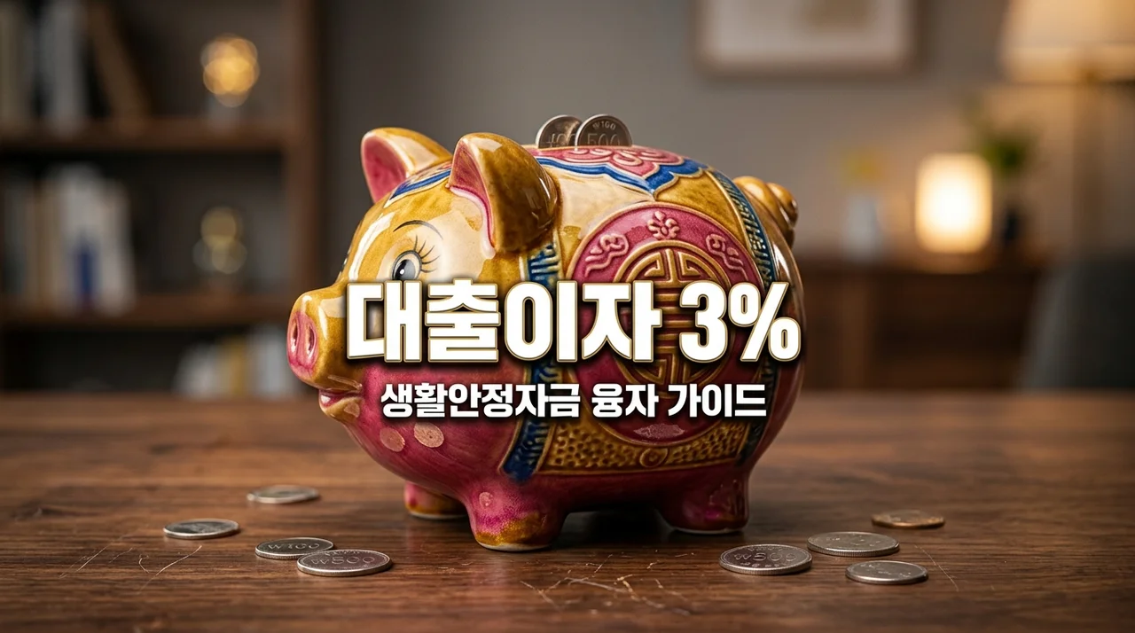결혼 육아비 대출 이자 3% 지원! 저소득 근로자 생활안정자금 혜택 총정리