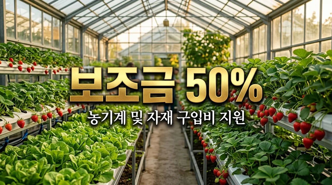 원예 소득 작목 육성 지원 농기계 설비 농자재 구입비 보조금 신청 방법 총정리