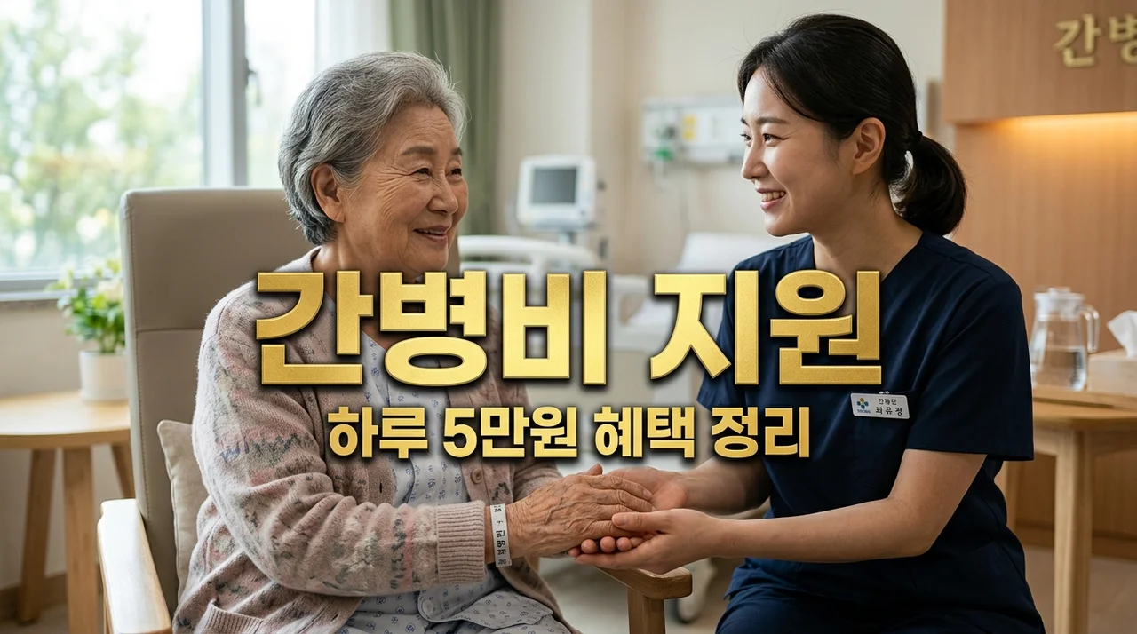 기초수급자 간병비 지원, 하루 5만원 받는 법과 신청 자격 총정리