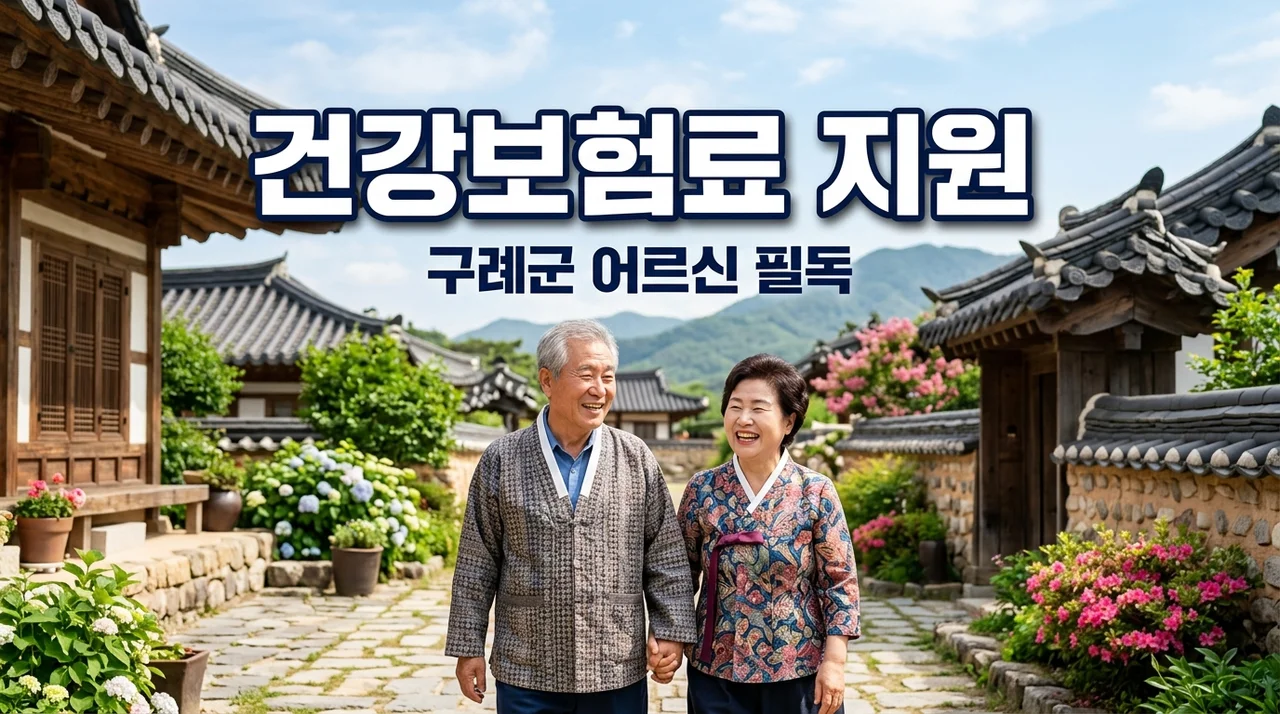 구례군 어르신 건강보험료 자동 지원! 신청 안 해도 정말 내줄까?