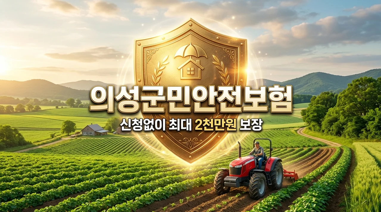 의성군민안전보험 신청 없이 최대 2000만원 무료 보장 혜택 총정리
