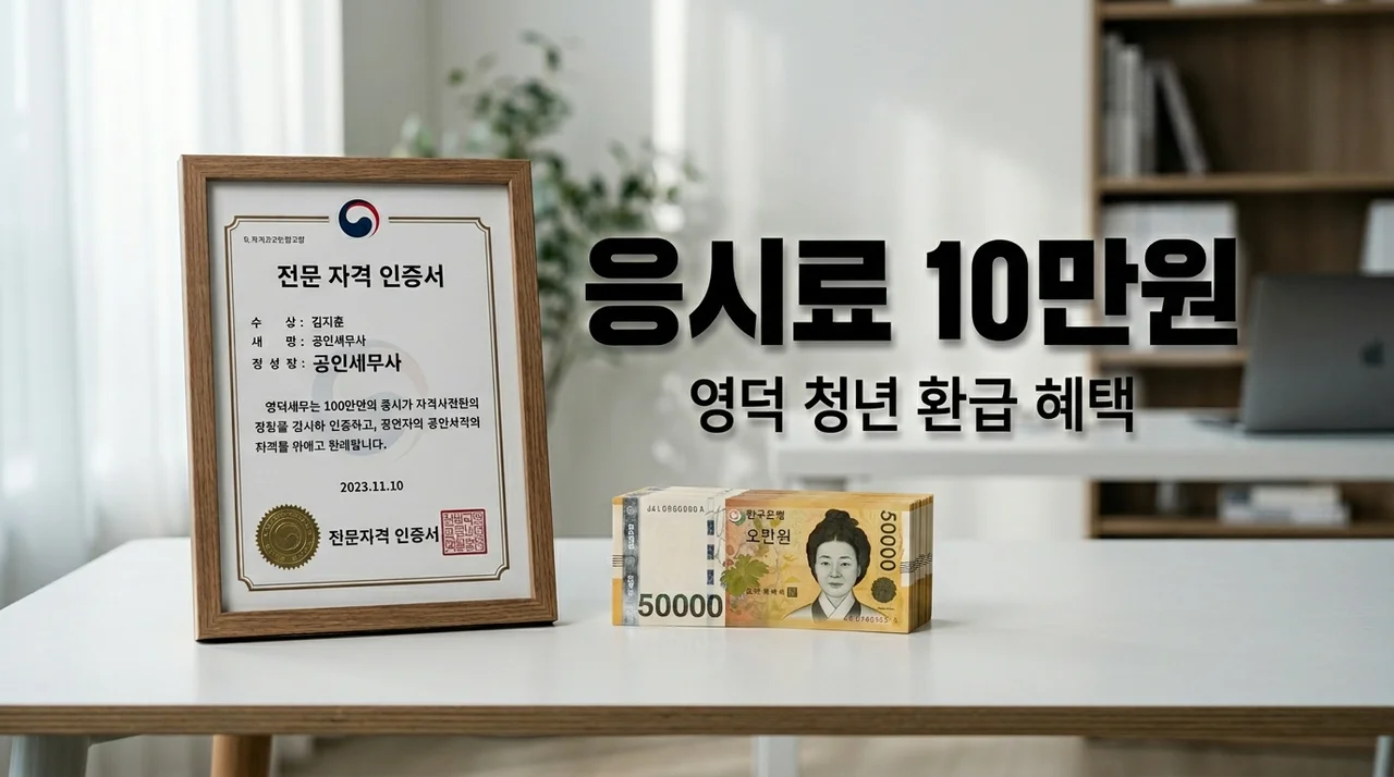 영덕 청년 자격증 응시료 10만원 환급! 신청방법 및 대상 완벽 정리