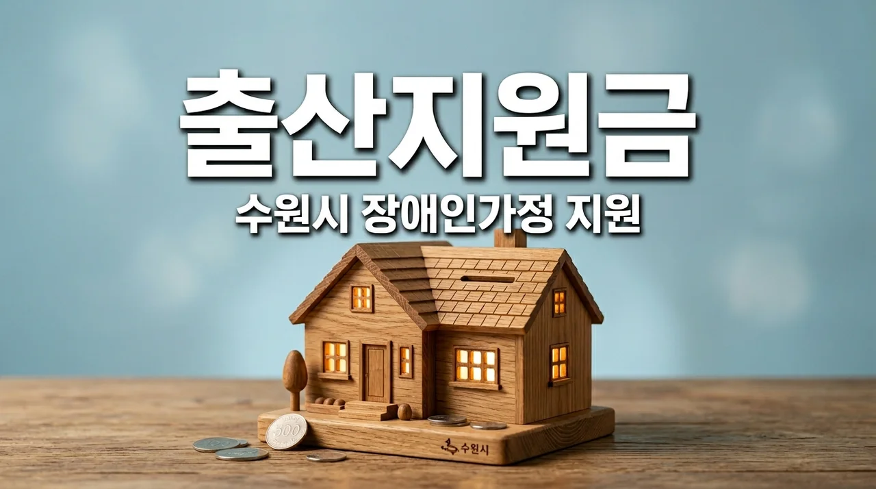 수원시 장애인가정 출산지원금 100만원 신청방법 및 서류 총정리