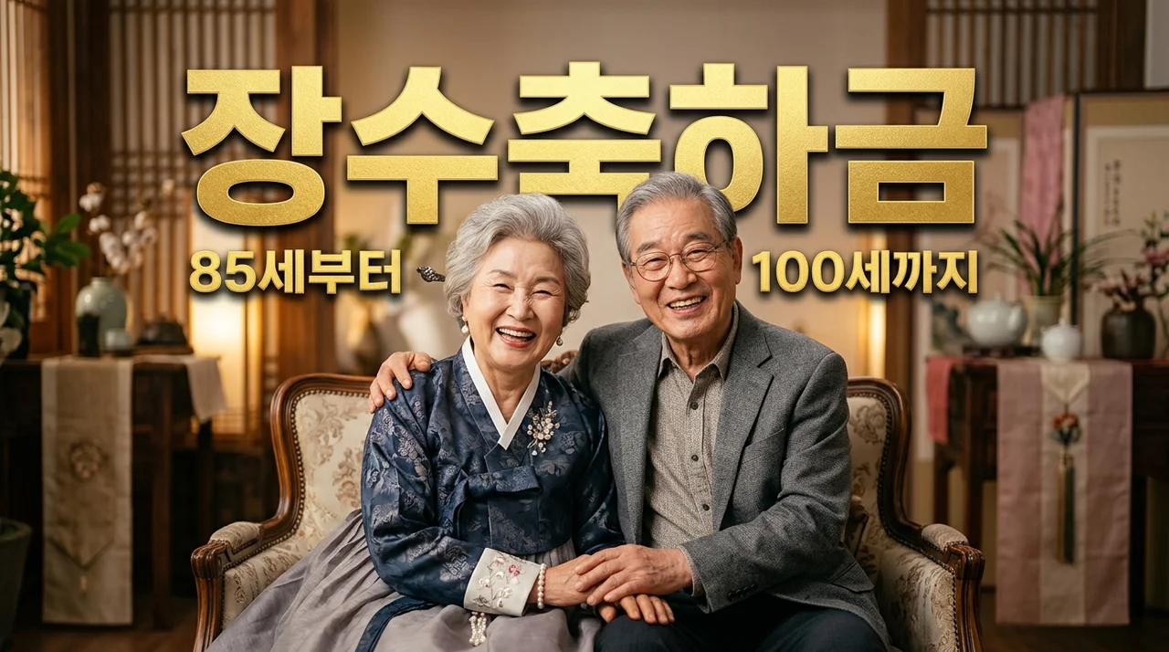 장수축하금 신청방법 및 지급 대상 총정리: 85세부터 100세까지 지원금 확인하세요!