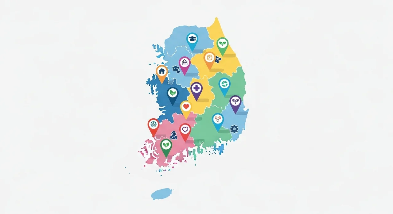 지역별 장수축하금 운영 차이 비교