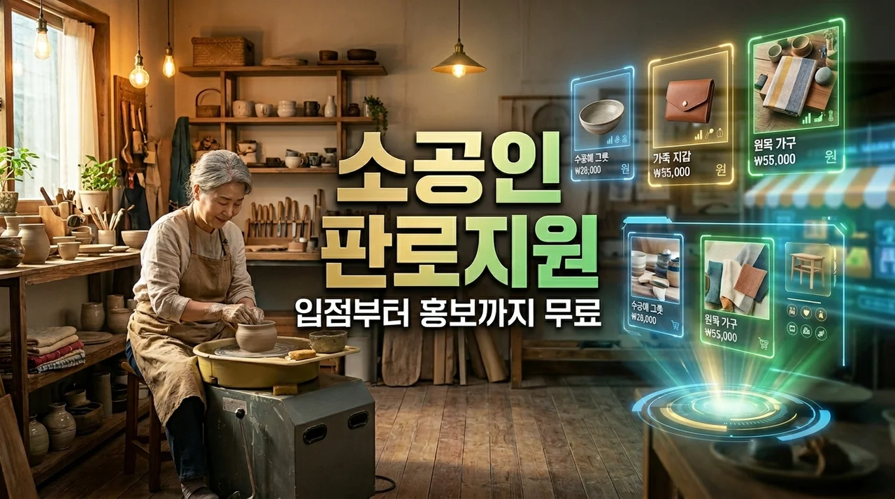 내 물건 어디다 팔지? 소공인 온라인 입점 및 홍보 지원금 신청방법 총정리