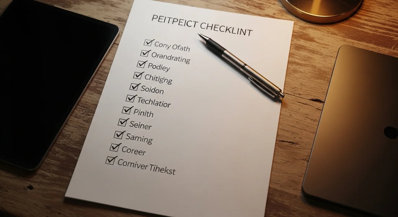 신청 전 반드시 챙겨야 할 필수 서류 Checklist