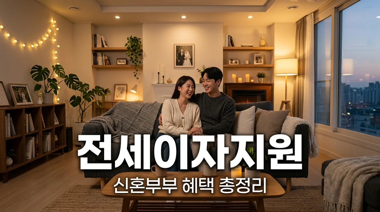 신혼부부 전세자금 대출이자 지원 신청방법 및 무주택 가구 주거비 혜택 총정리