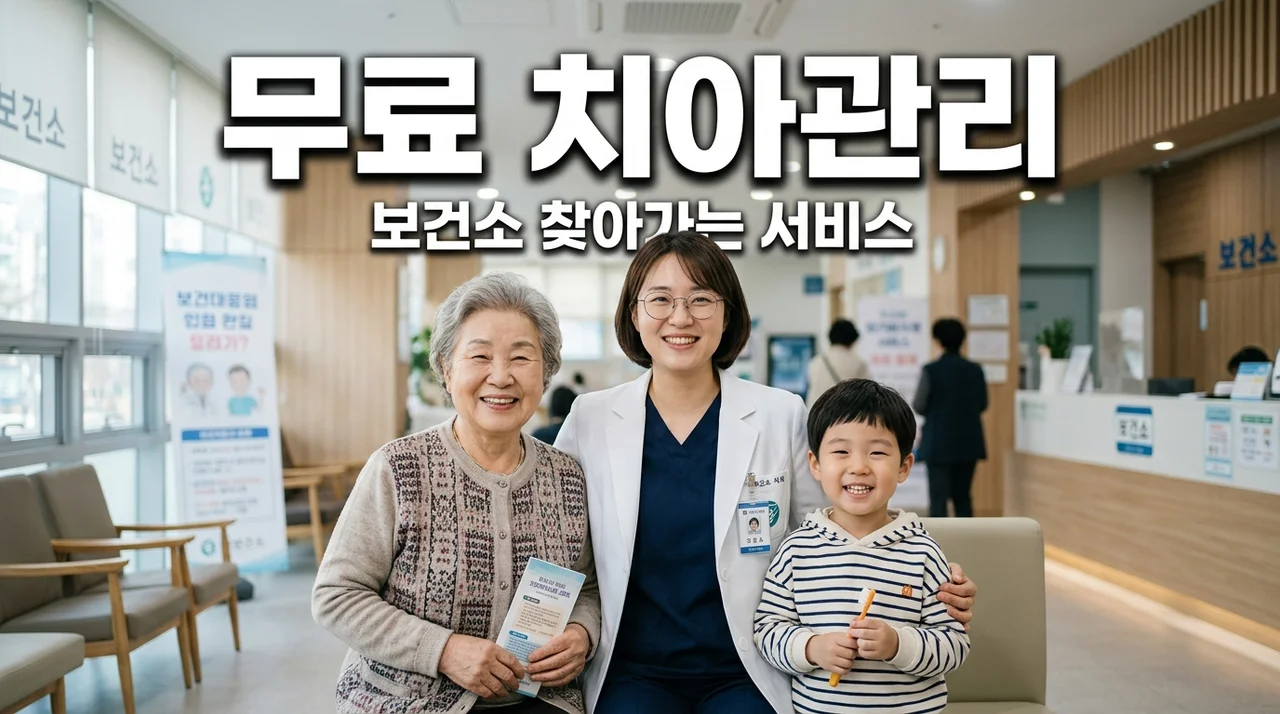보건소 무료 치아관리 신청 방법: 거동이 불편한 어르신과 아이를 위한 찾아오는 구강 케어