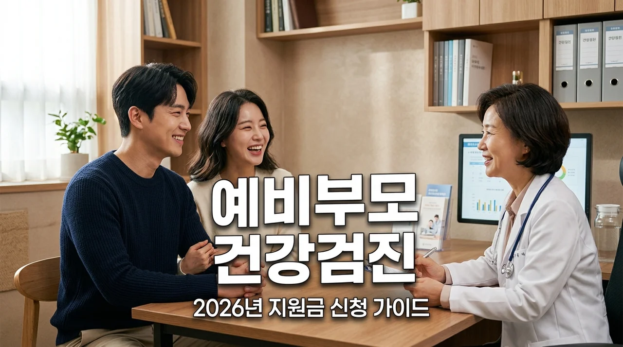 예비부모 건강검진 지원 2026 혜택 및 신청 방법 완벽 정리