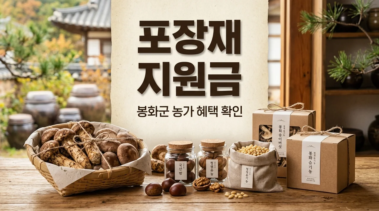 봉화군 임산물 포장재 지원 신청방법 및 대상 총정리: 비용 절감 혜택 받으세요
